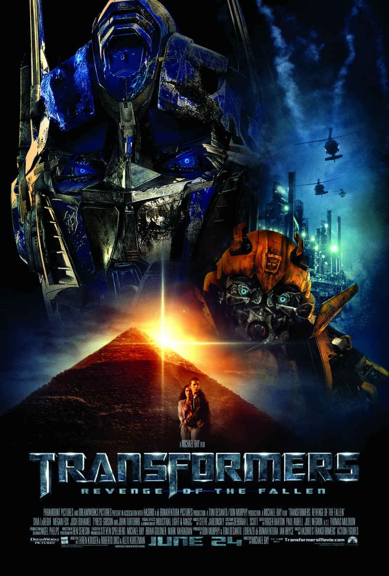 Director Michael Bay Cast Shia Labeouf Megan Fox Josh - Transformers Revenge Of The Fallen Poster - HD Wallpaper 