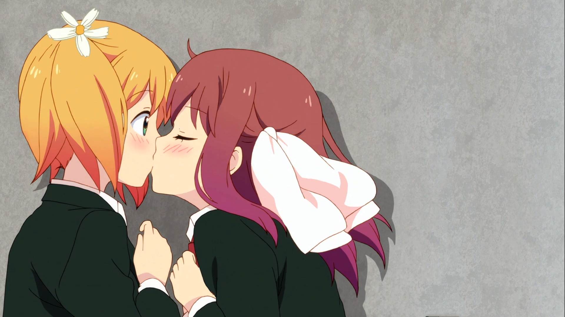 Anime Yuri Sakura Trick - HD Wallpaper 