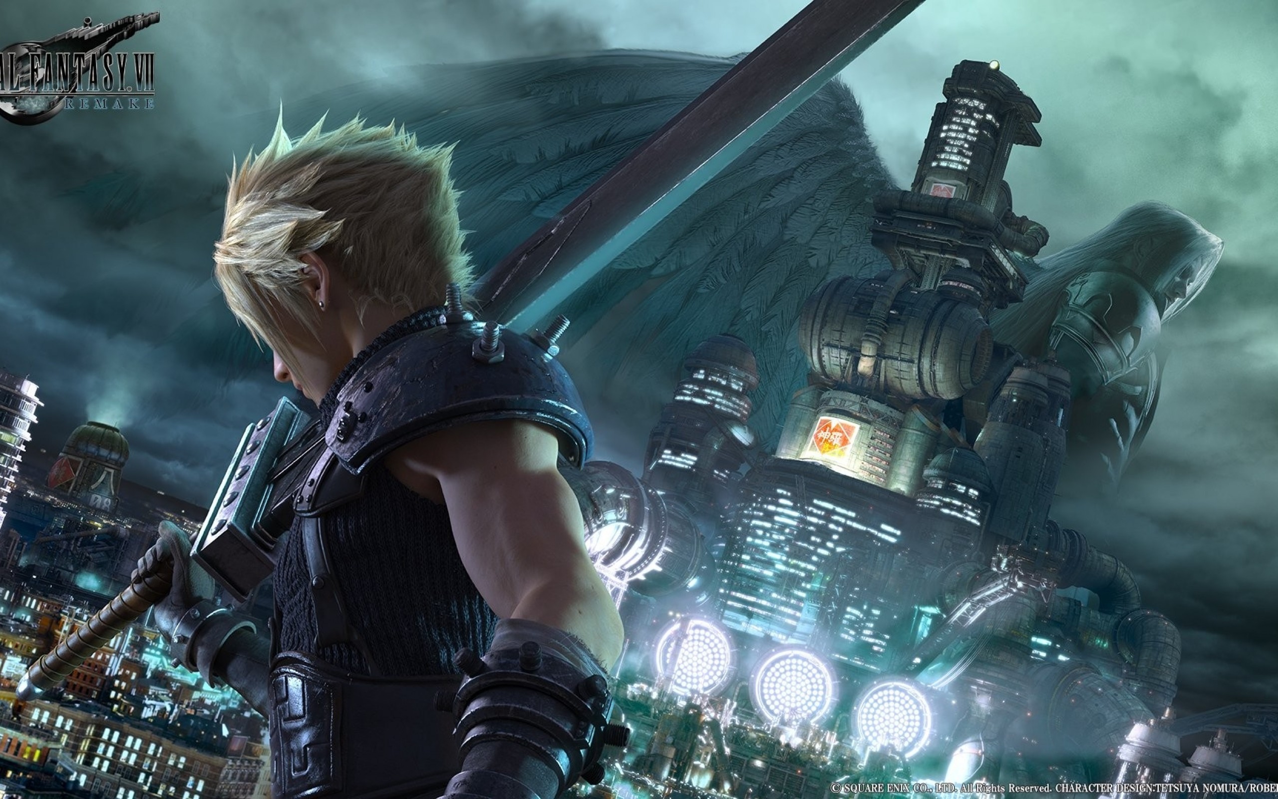 Final Fantasy Vii, Cloud Strife, Big Sword, Armor - Final Fantasy 7 - HD Wallpaper 