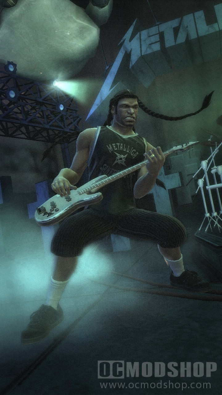 Robert Trujillo Guitar Hero Metallica - HD Wallpaper 