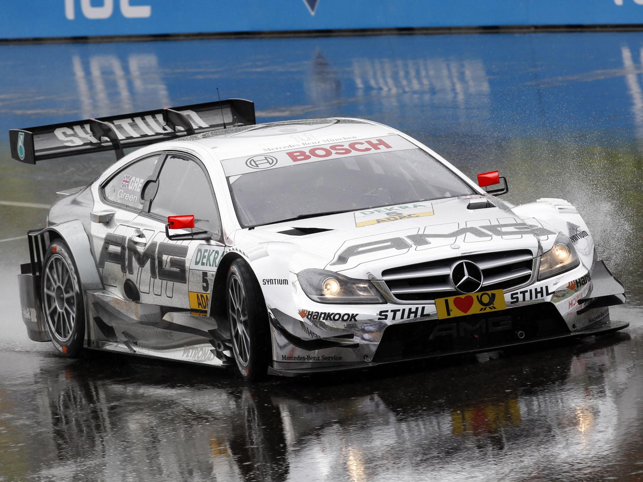 Hd 2012 Mercedes Benz Amg Dtm C204 Race Racing Photo - Amg Dtm Mercedes C204 2012 - HD Wallpaper 