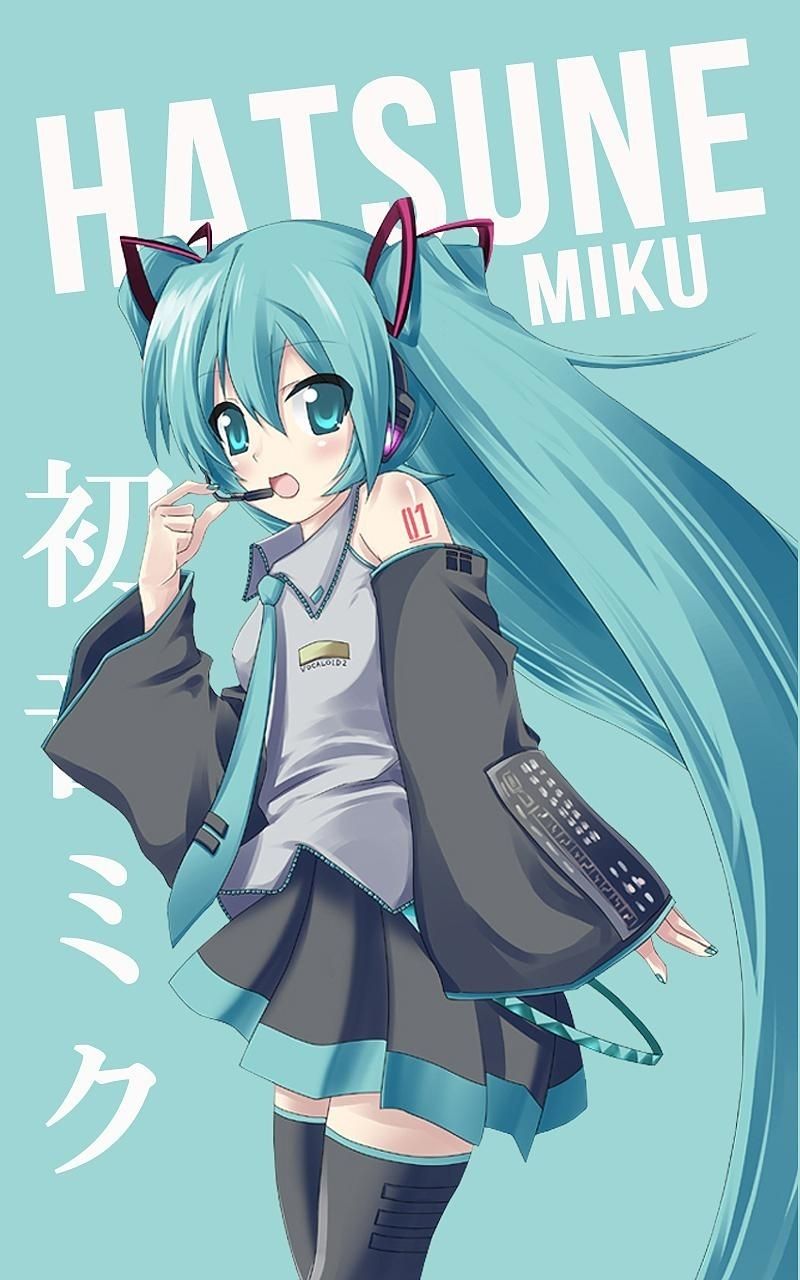 Hatsune Miku Wallpaper Phone - HD Wallpaper 