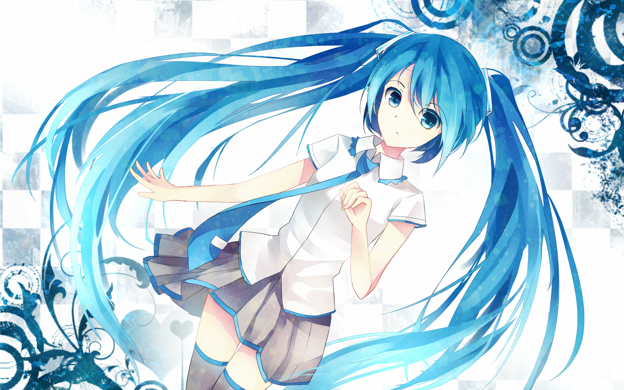 Hatsune Miku Wallpaper Iphone-v6zb5u6 - Miku Hatsune All Uniform - HD Wallpaper 