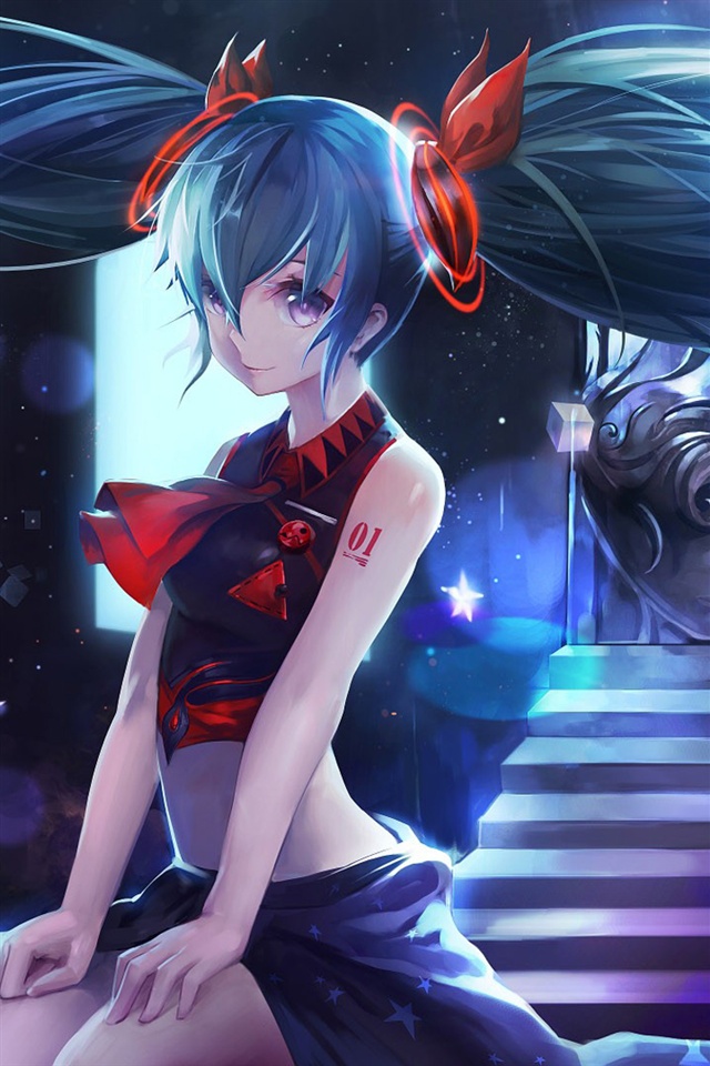 Hd Hatsune Miku Phone - HD Wallpaper 