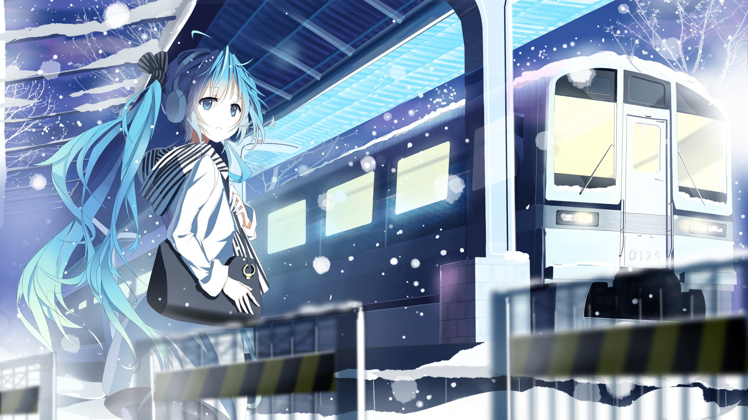 Мику Зима - HD Wallpaper 