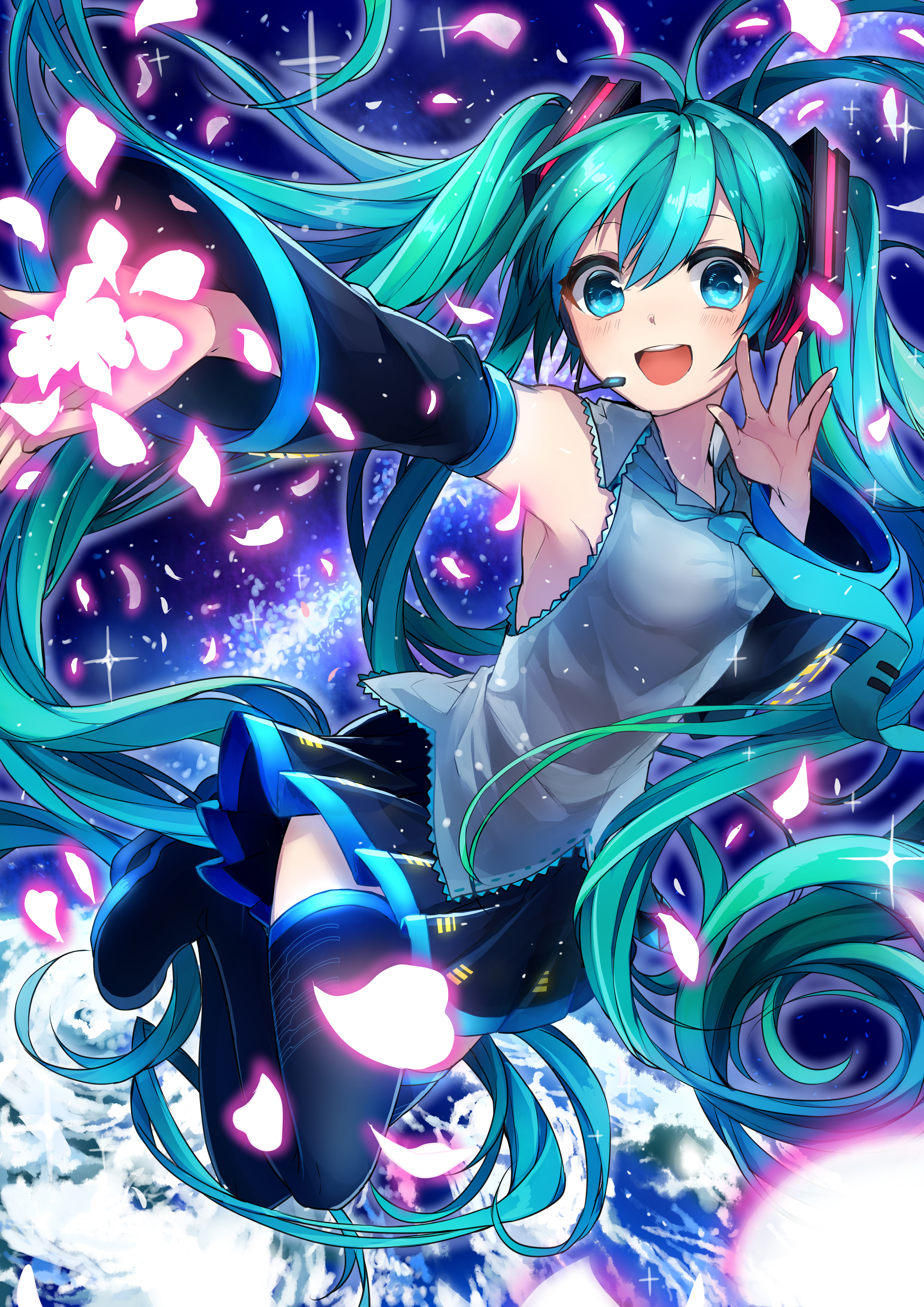 Hatsune Miku 2019 Calendar - HD Wallpaper 