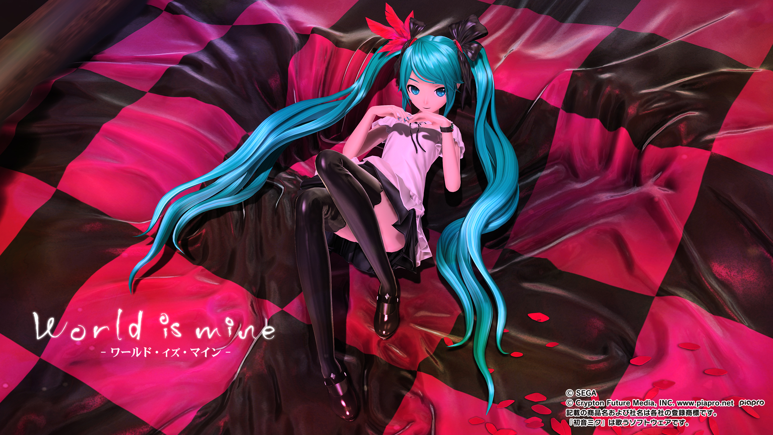 World % M ワールド - Project Diva Future Tone - HD Wallpaper 