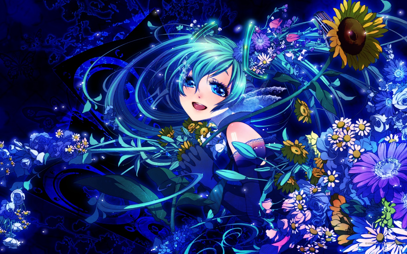 Akezu Hatsune Miku Vocaloid Wallpaper - Anime Wallpaper For Desktops - HD Wallpaper 