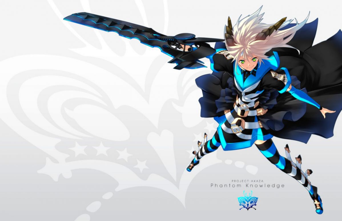 Wallpaper Music Girl Sword Vocaloid Anime Pretty Ken - Unity Chan Phantom Knowledge - HD Wallpaper 