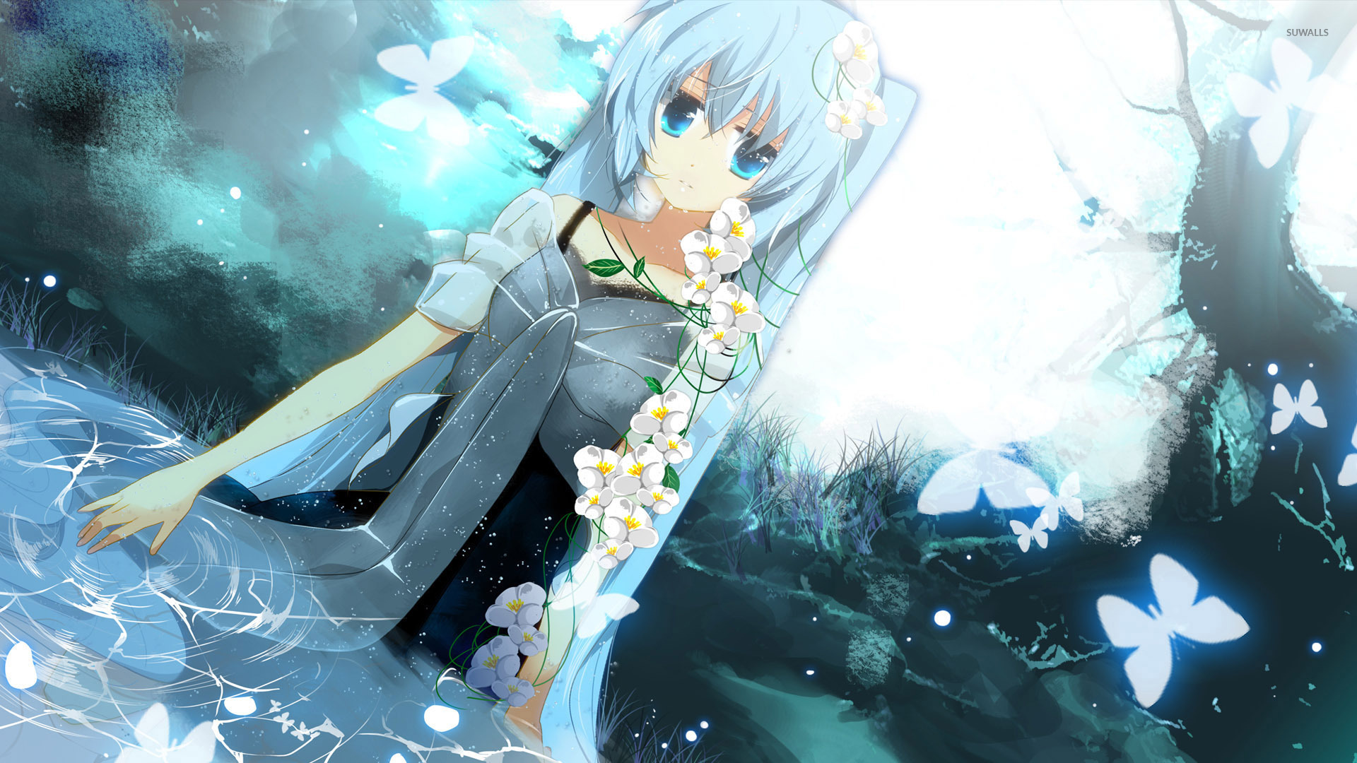 Water Miku - HD Wallpaper 