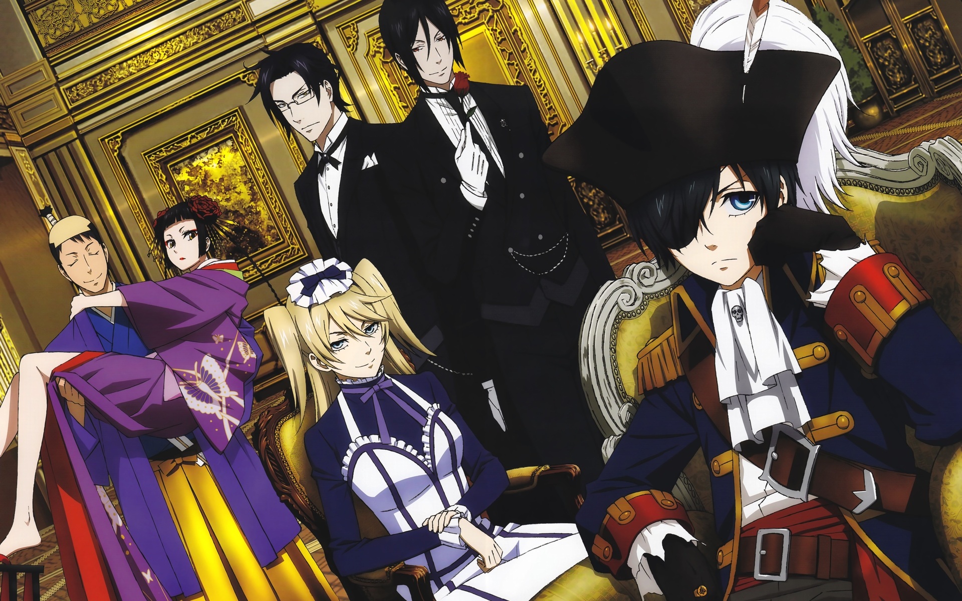 Black Butler Film Anime - HD Wallpaper 