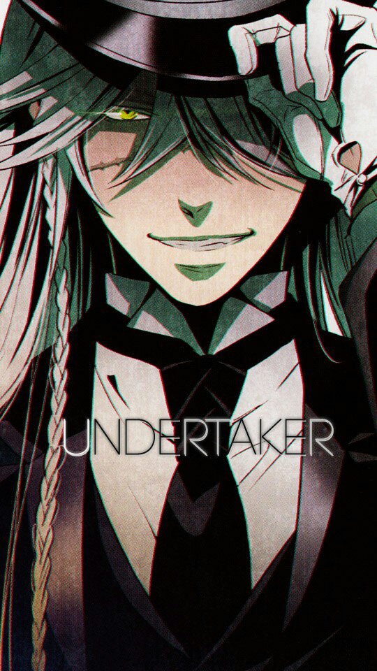 Black Butler, Kuroshitsuji, And Undertaker Image - Kuroshitsuji Undertaker X Ciel - HD Wallpaper 