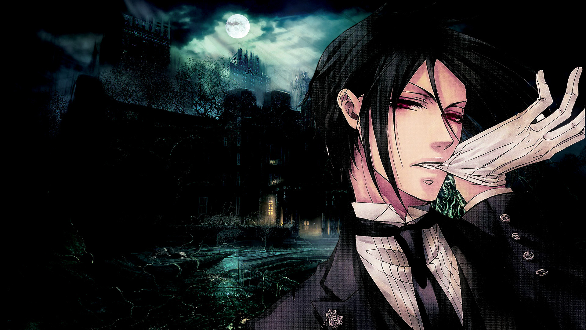 Black Butler Sebastian Michaelis Wallpapers Hd - Black Butler Sebastian Wallpaper Hd - HD Wallpaper 