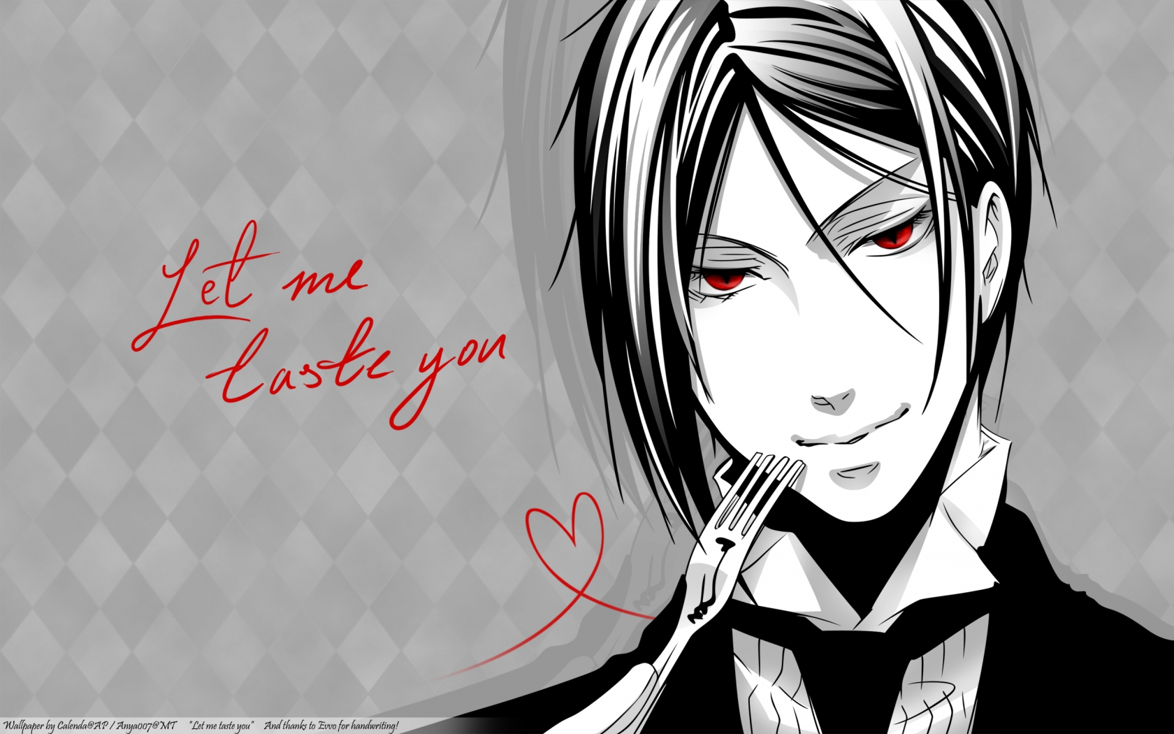 Brunettes Kuroshitsuji Wallpaper - Sebastian Michaelis Black Butler - HD Wallpaper 