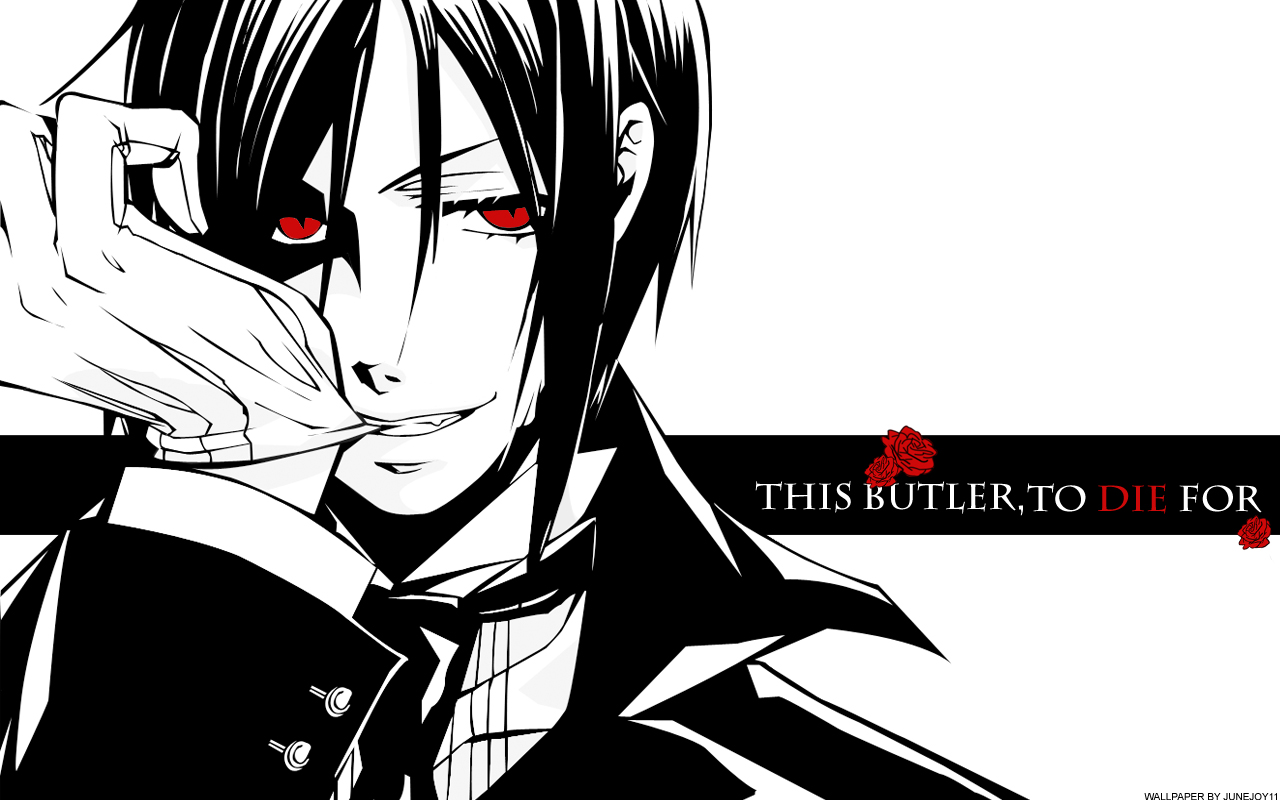 Yana Toboso, A-1 Pictures, Kuroshitsuji, Sebastian - Black Butler Sebastian Lockscreen - HD Wallpaper 