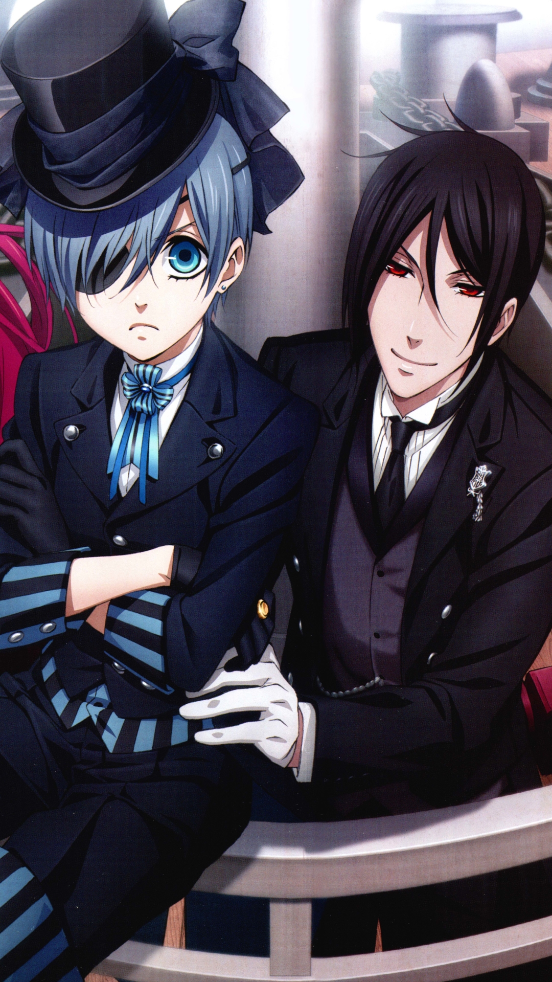 Black Butler Iphone Wallpaper Hd - HD Wallpaper 