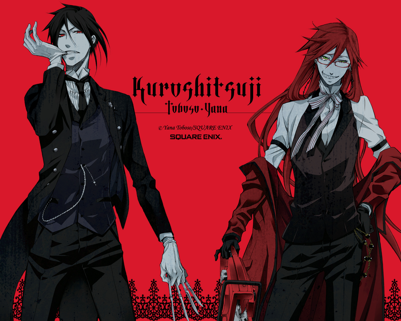 Black Butler Kuroshitsuji Anime Manga Gender Analysis - Sebastian Michaelis Grell Sutcliff - HD Wallpaper 