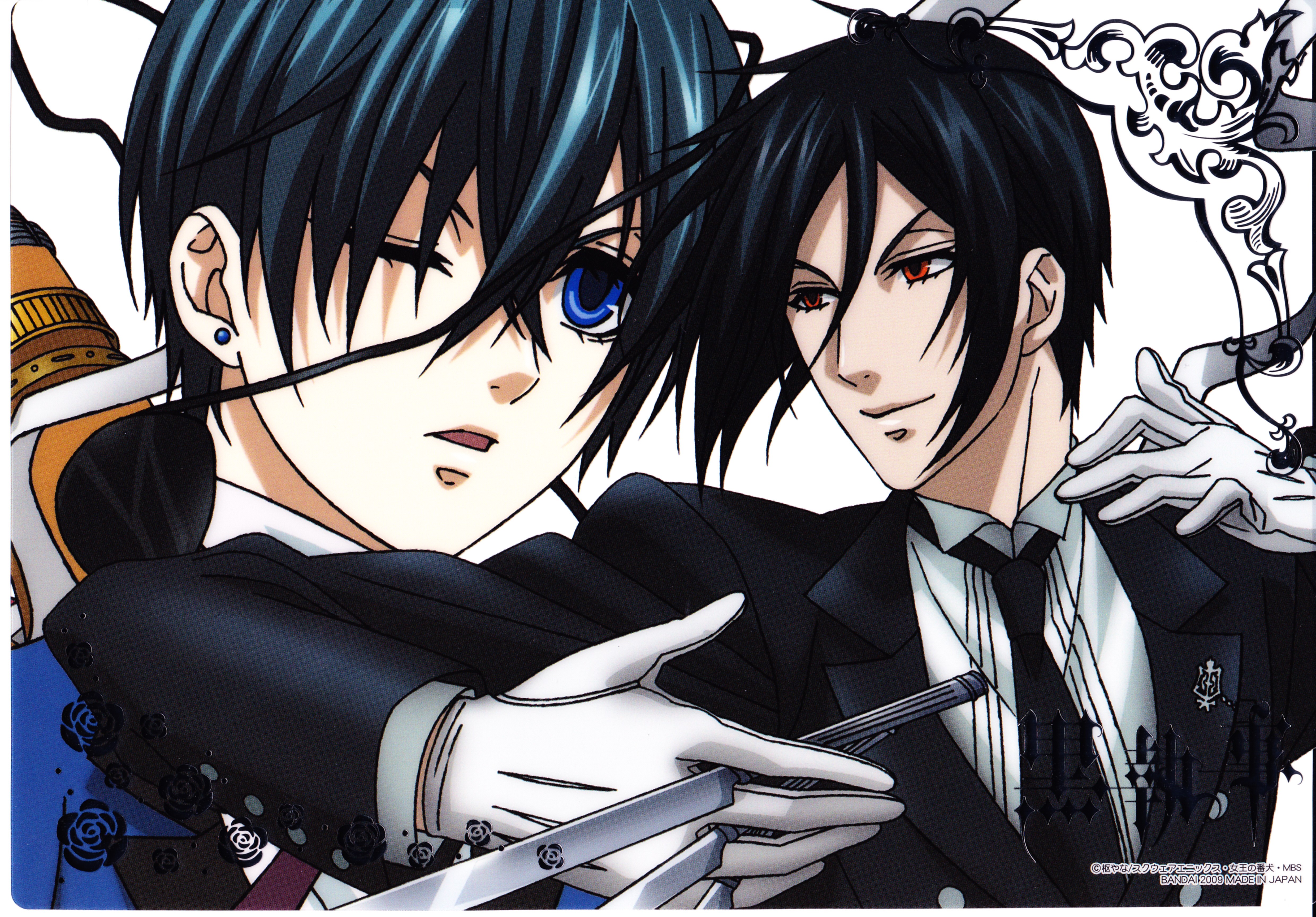 4k Black Butler - HD Wallpaper 