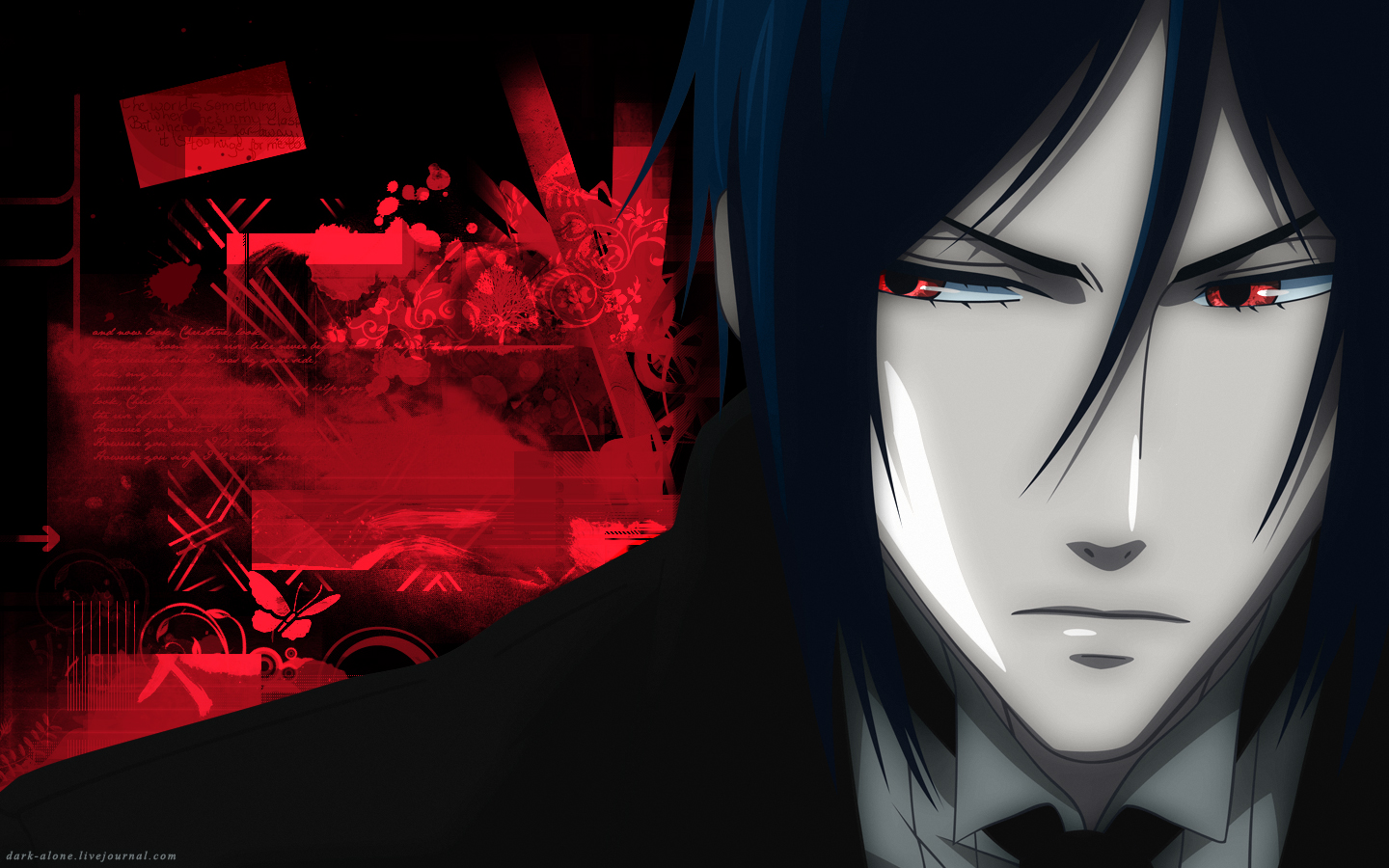 Black Butler Sebastian Wallpaper Hd - HD Wallpaper 