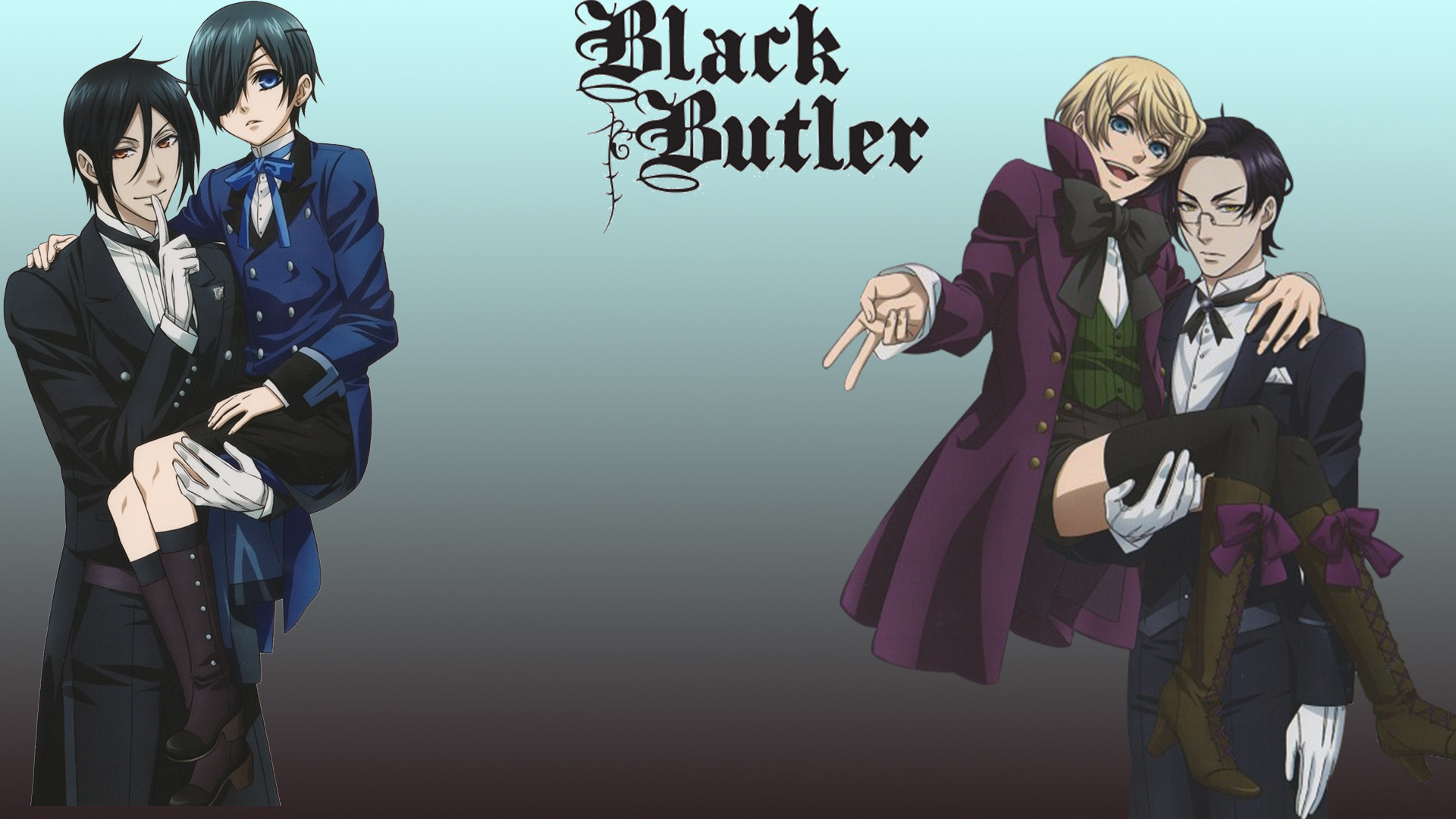 Sebastian Michaelis Wallpaper - Alois Trancy And Claude - HD Wallpaper 