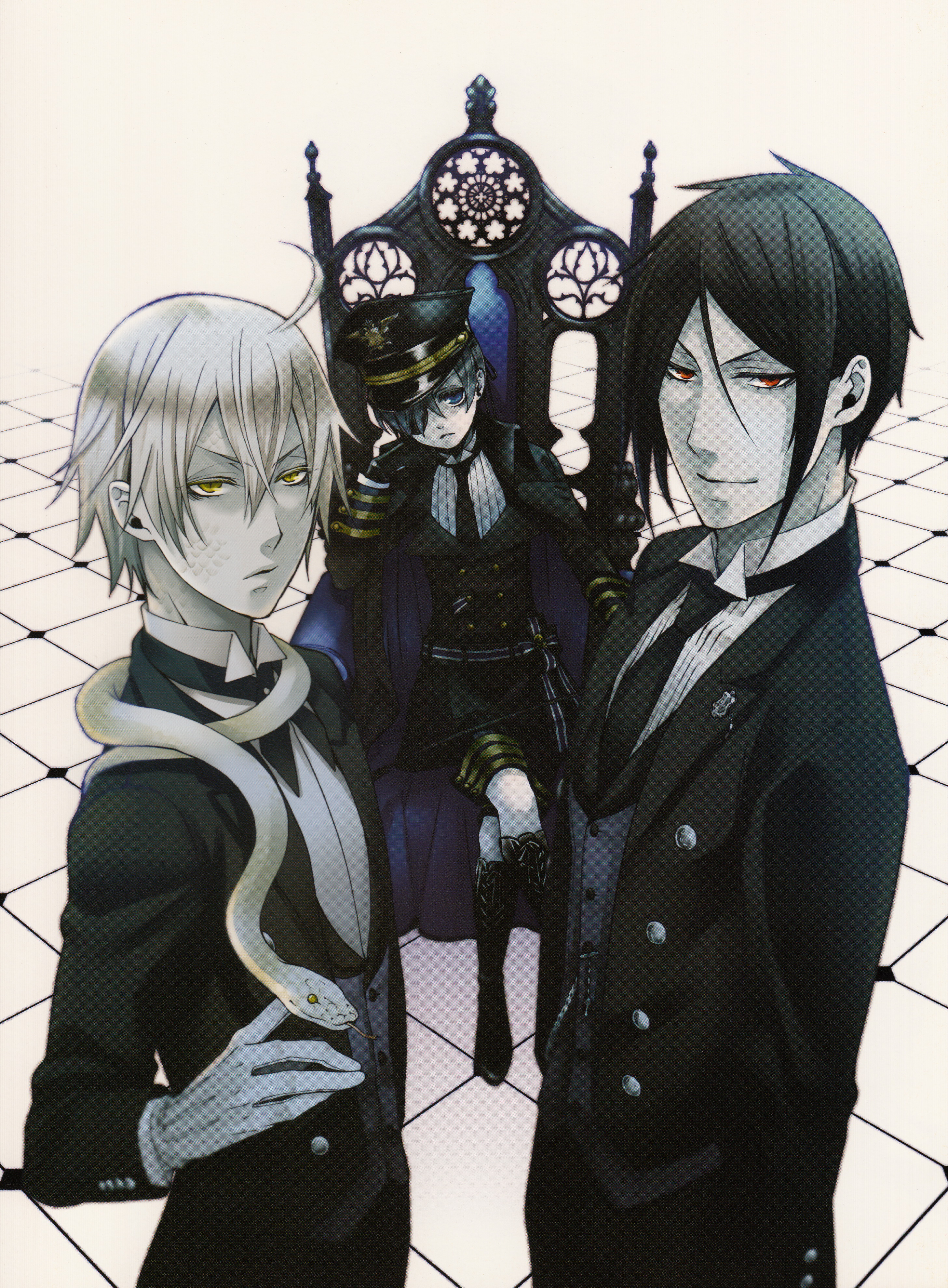 Black Butler Phone Wallpaper - HD Wallpaper 