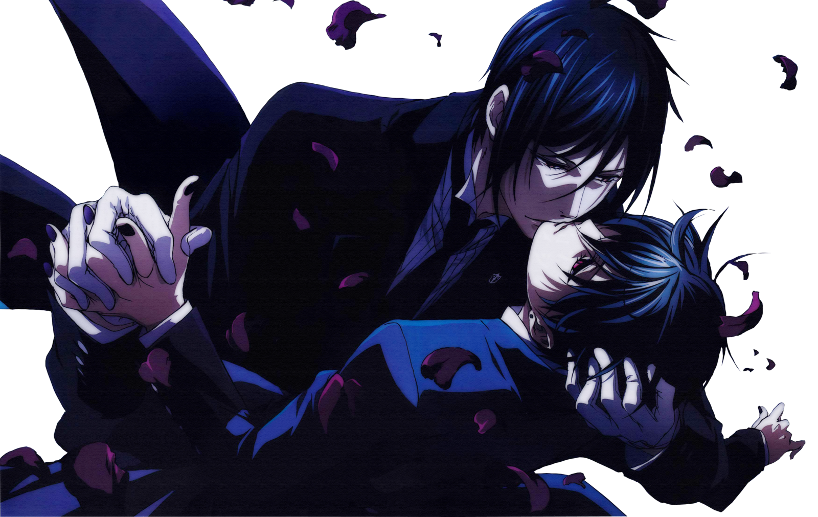 Yaoi Of Black Butler Kuroshitsuji Yaoi Photo 24916721 - Ciel And Sebastian Cute - HD Wallpaper 