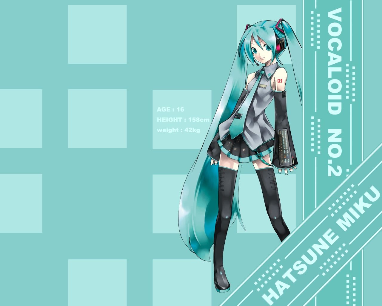 Awesome Hatsune Miku Free Wallpaper Id - Japanese Anime Characters Costumes - HD Wallpaper 