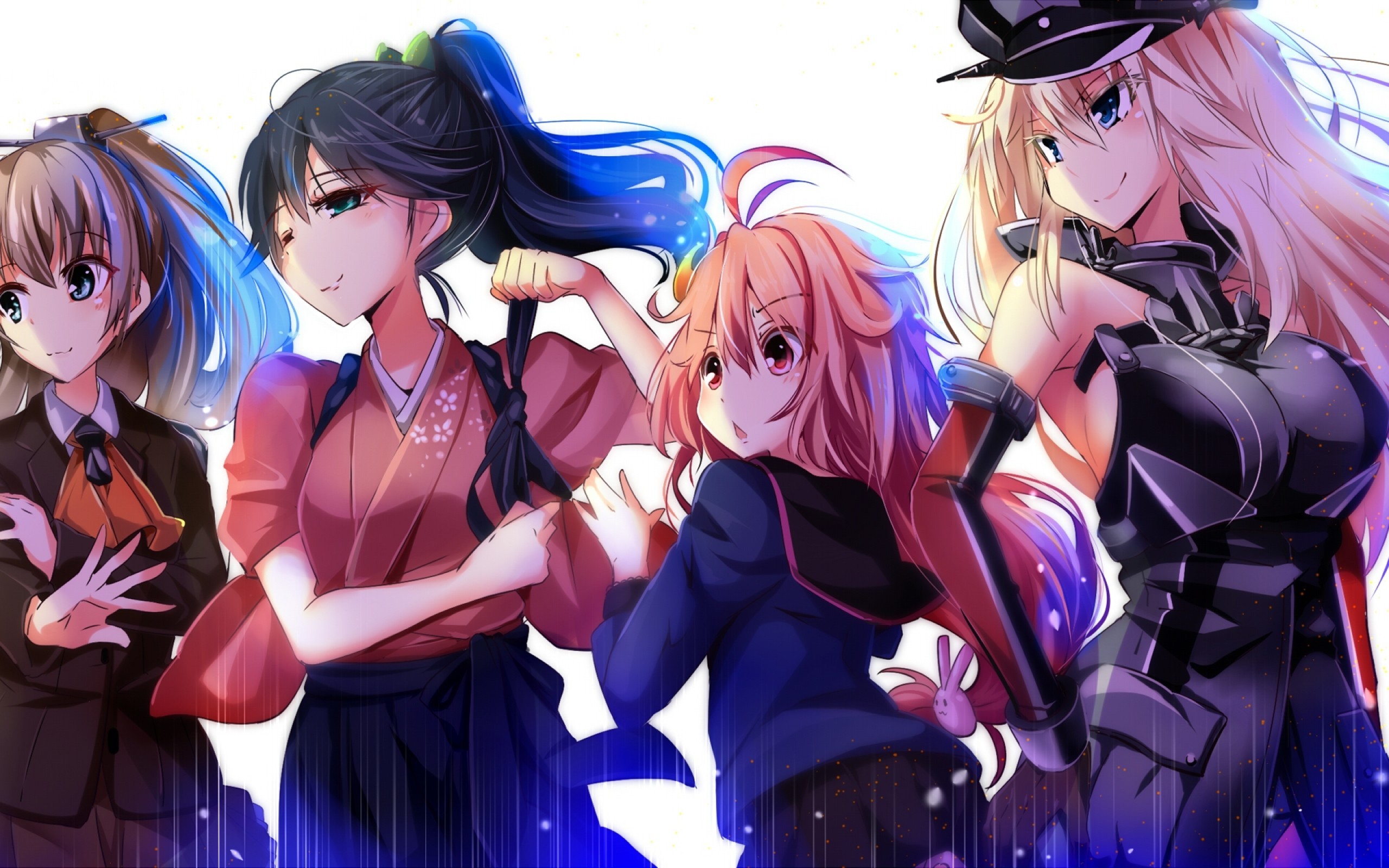 Kancolle, Prinz Eugen, Toradora, Taiga Aisaka, Crossover, - Kantai Collection - HD Wallpaper 