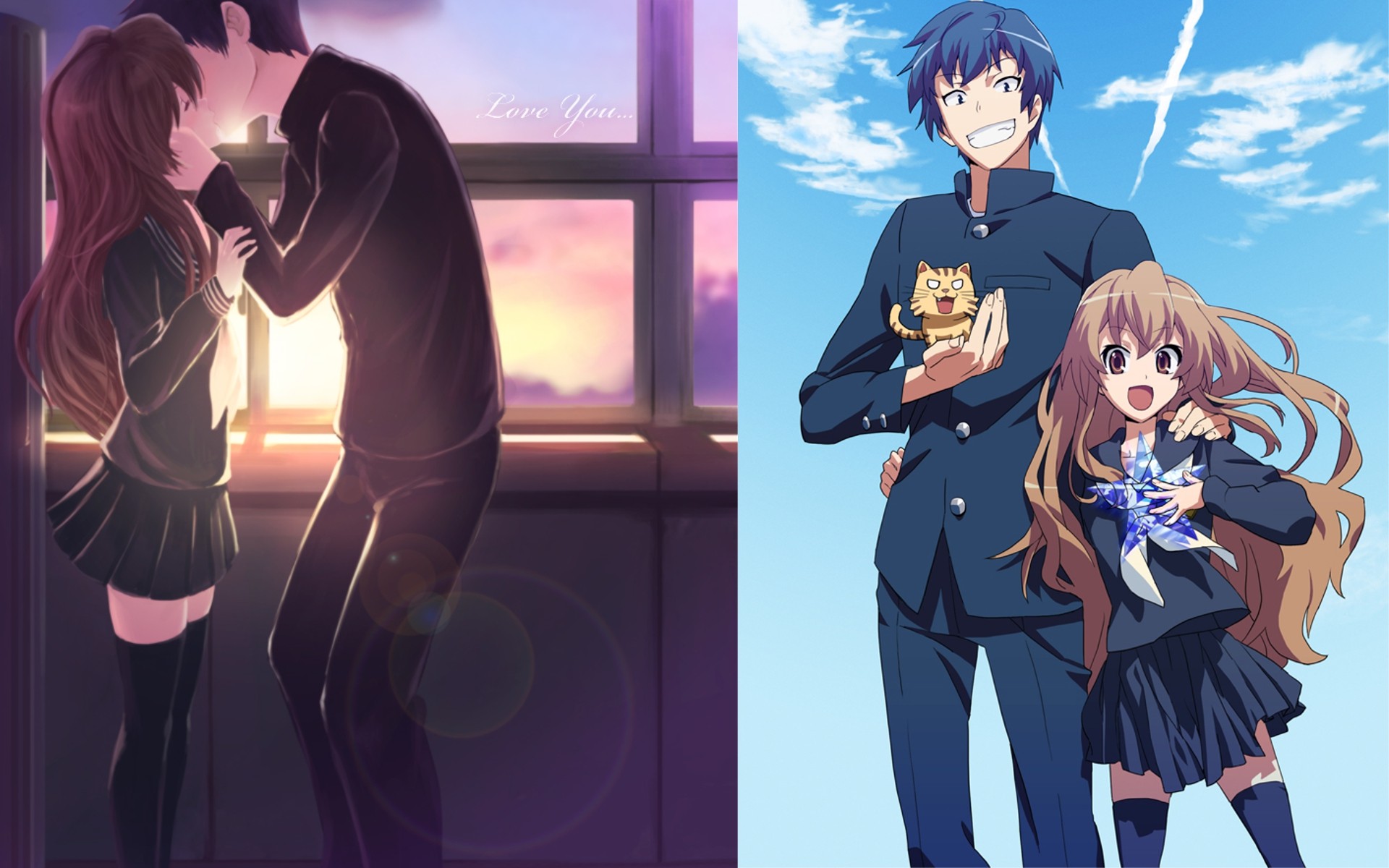 Toradora Wallpaper - Toradora Anime - HD Wallpaper 