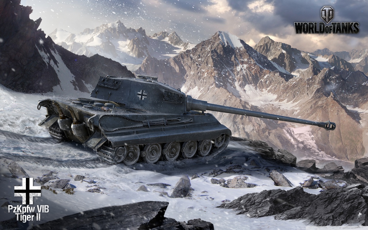 World Of Tanks King Tiger - HD Wallpaper 