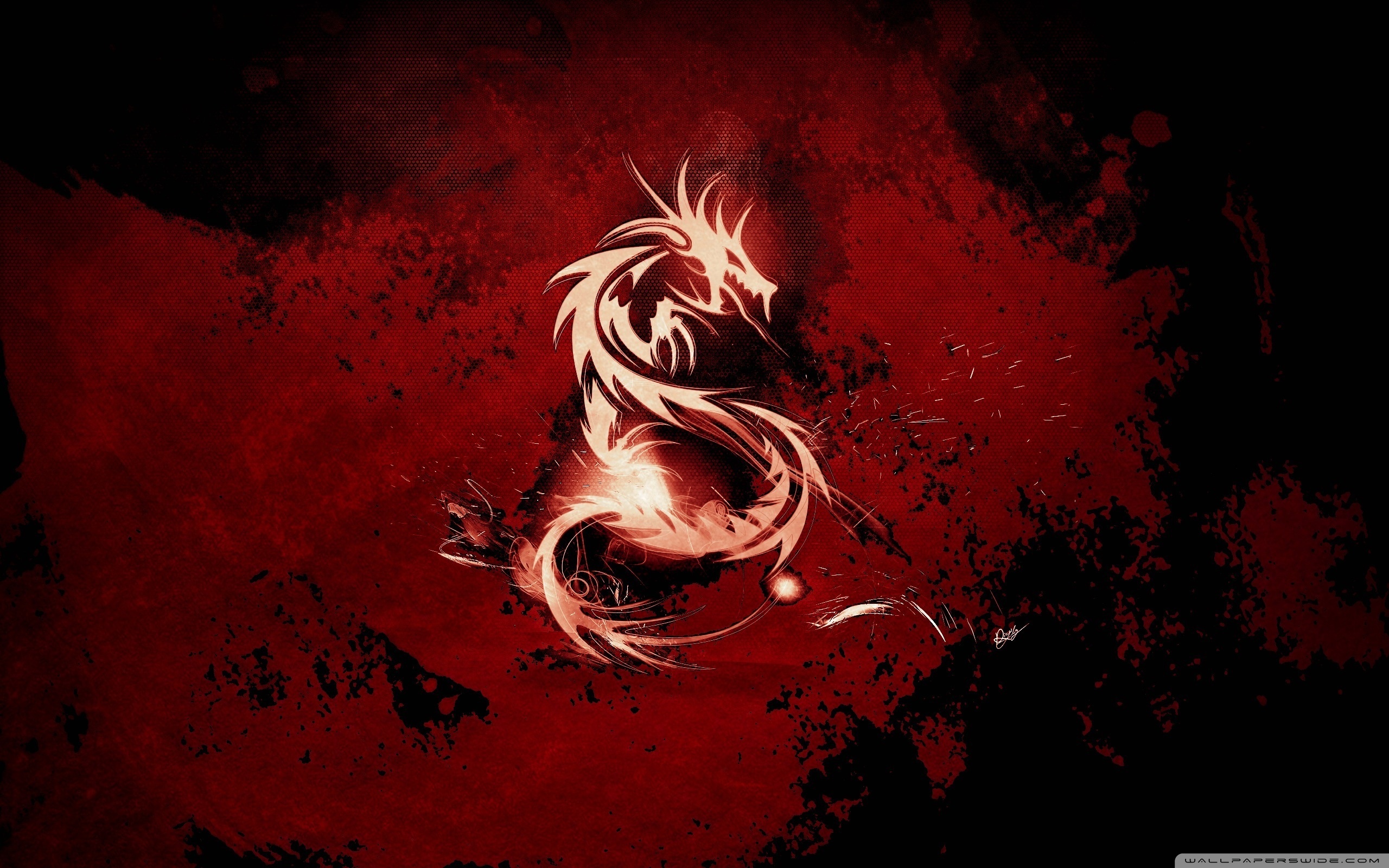 Dragon Symbol Wallpaper Hd - HD Wallpaper 
