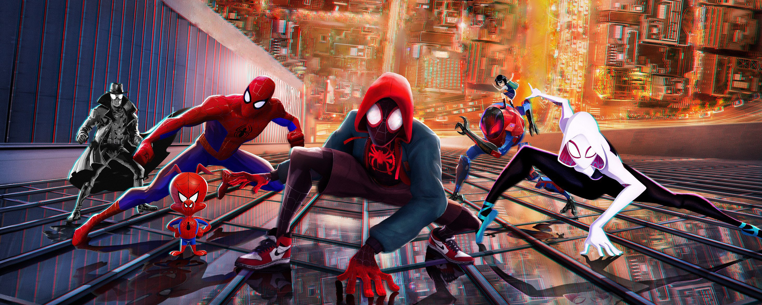 Spiderman Into The Spider Verse - HD Wallpaper 