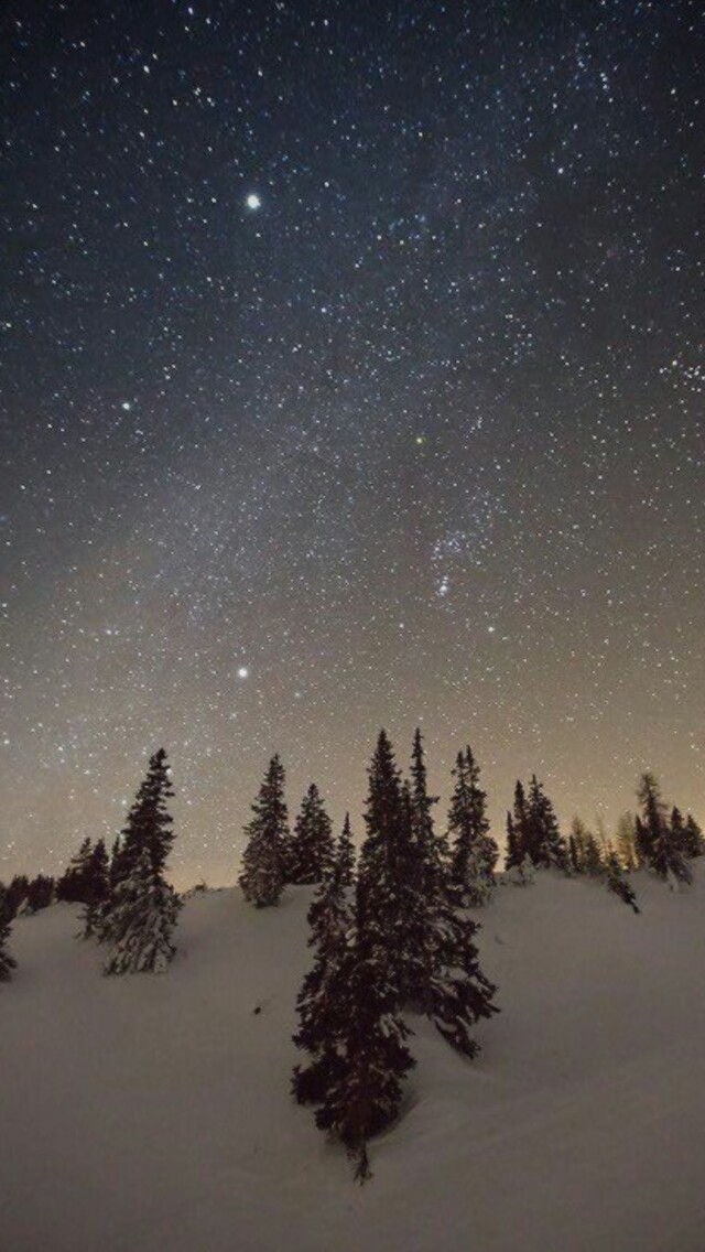 Dark, Nieve, And Night Image - Night - HD Wallpaper 