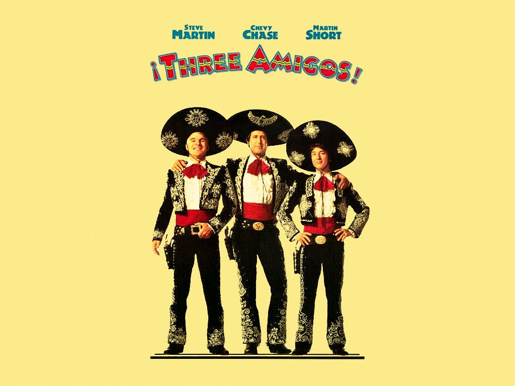 3 Amigos Movie Poster - HD Wallpaper 