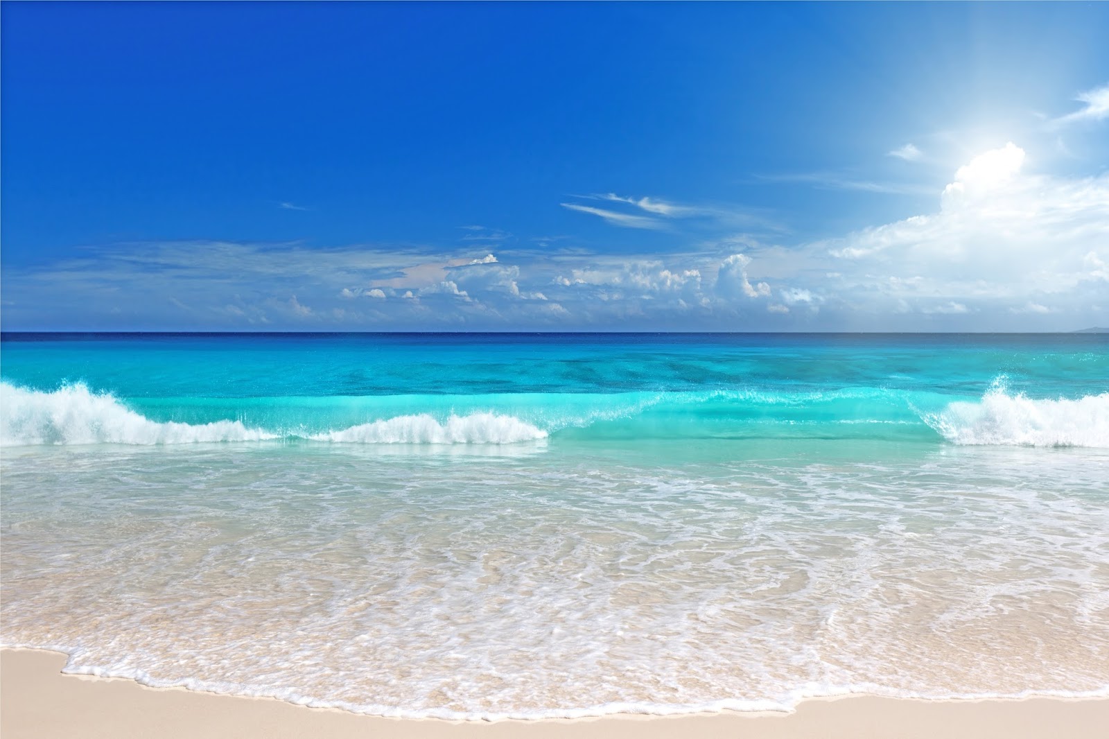 Beach Ocean Wallpaper Hd - 1600x1066 Wallpaper - teahub.io