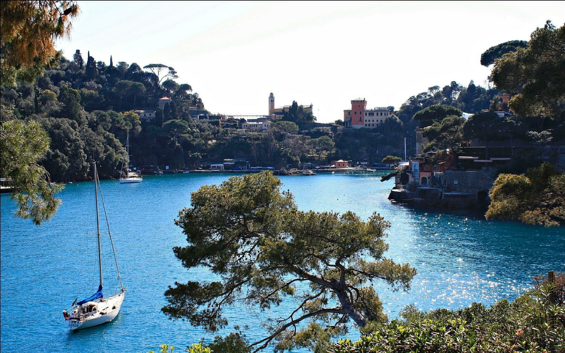 Portofino Places Wide Wallpaper Hd - Capri - HD Wallpaper 
