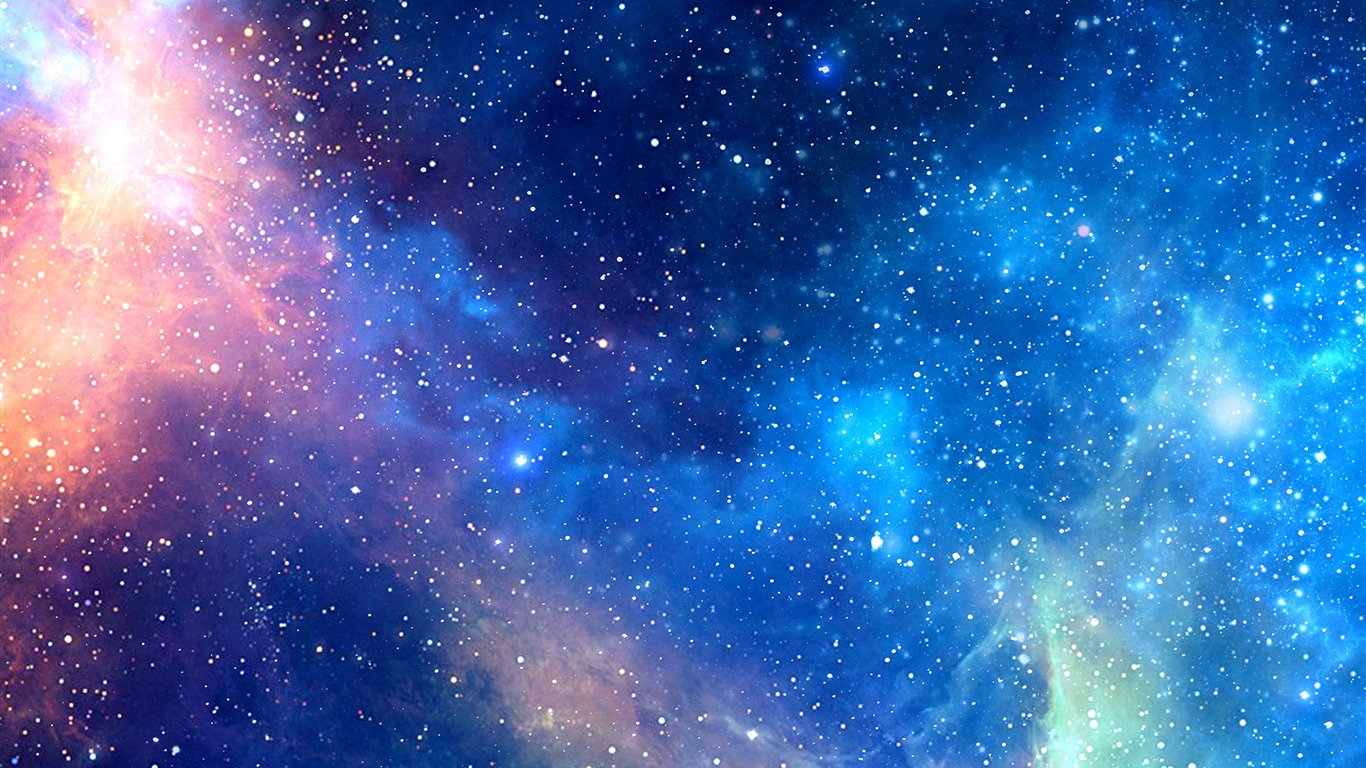 Universo, Espacio, Azul, Cielo Estrellado, Arte, Diseño - Nova - HD Wallpaper 
