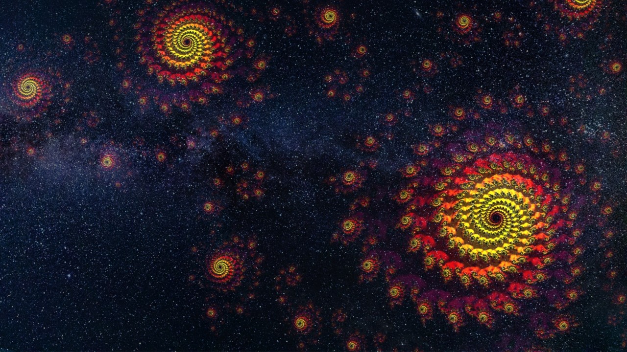 Espirales, Cielo Estrellado, Universo Wallpapers - Psychedelic Space Wallpaper Iphone - HD Wallpaper 
