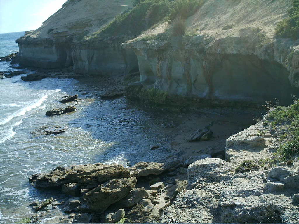 Cuevas Y Paisajes Naturales De Barbate - Cliff - HD Wallpaper 