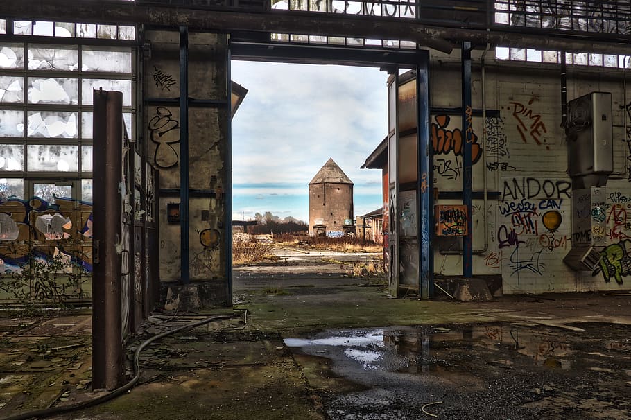 Lost Places, Pforphoto, Old Factory, Abandoned, Decay, - Lost Place - HD Wallpaper 