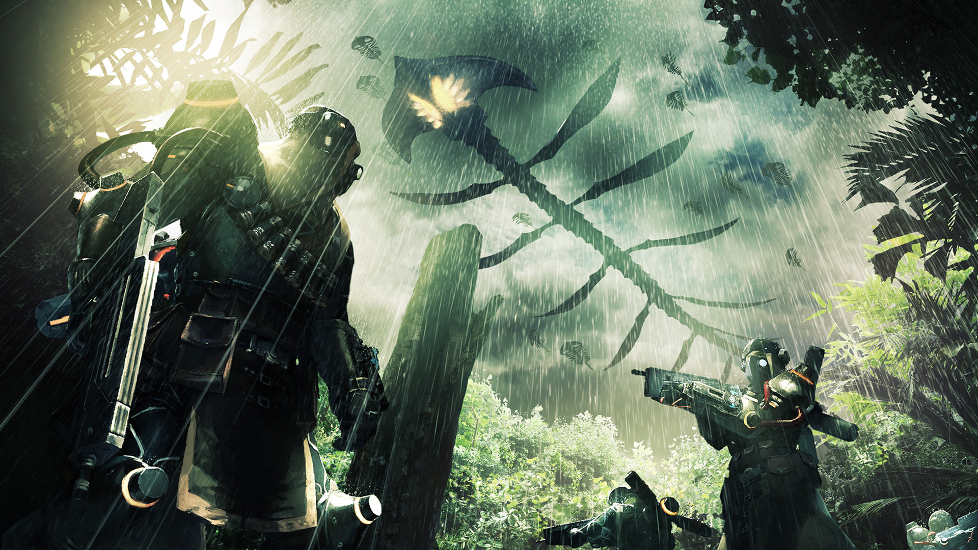 Lost Planet 2 Wallpaper - Lost Planet 2 Concept Art - HD Wallpaper 