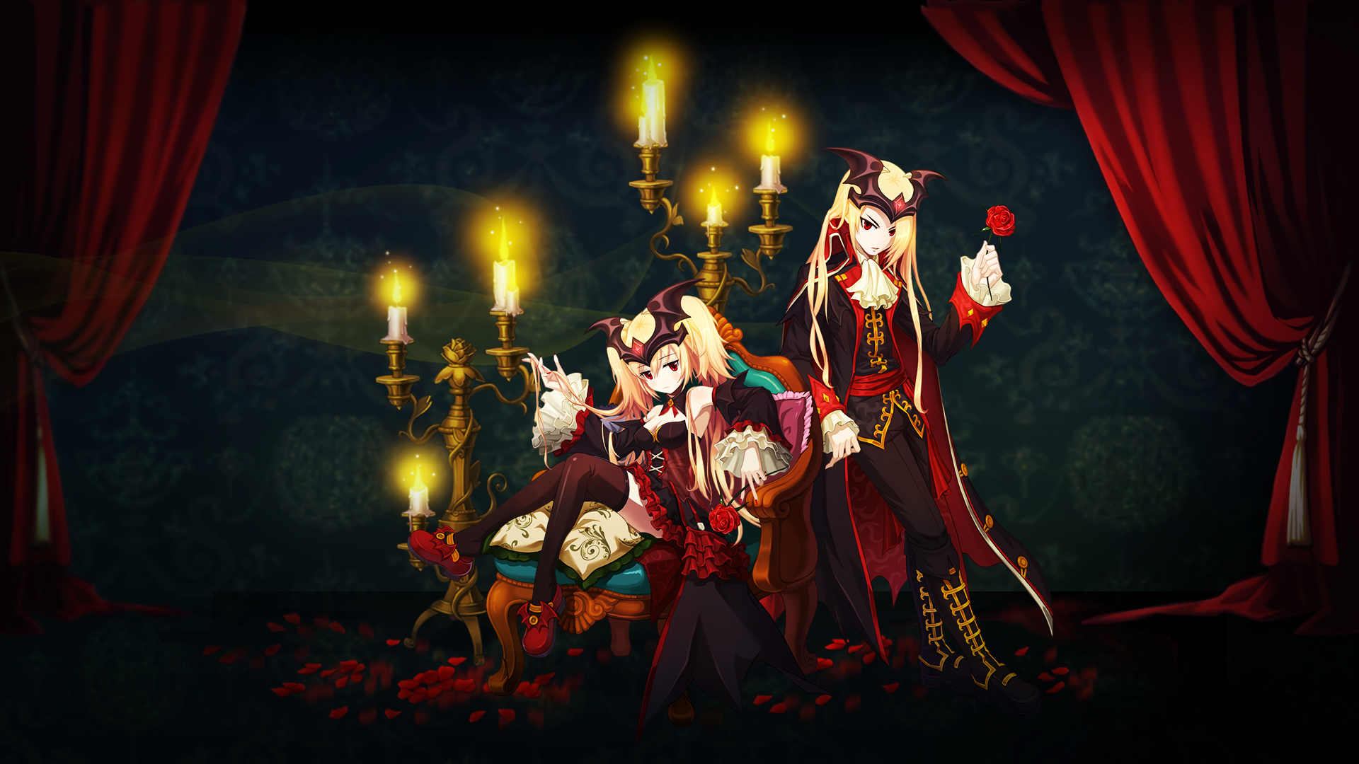 Vampire Lost Saga - HD Wallpaper 