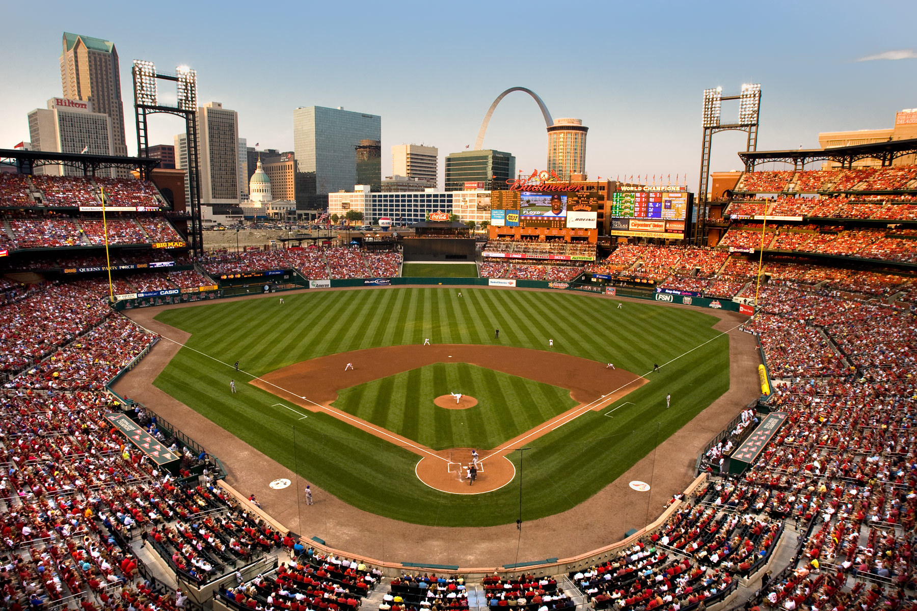2016 St Louis Cardinals Wallpaper - Busch Stadium - HD Wallpaper 