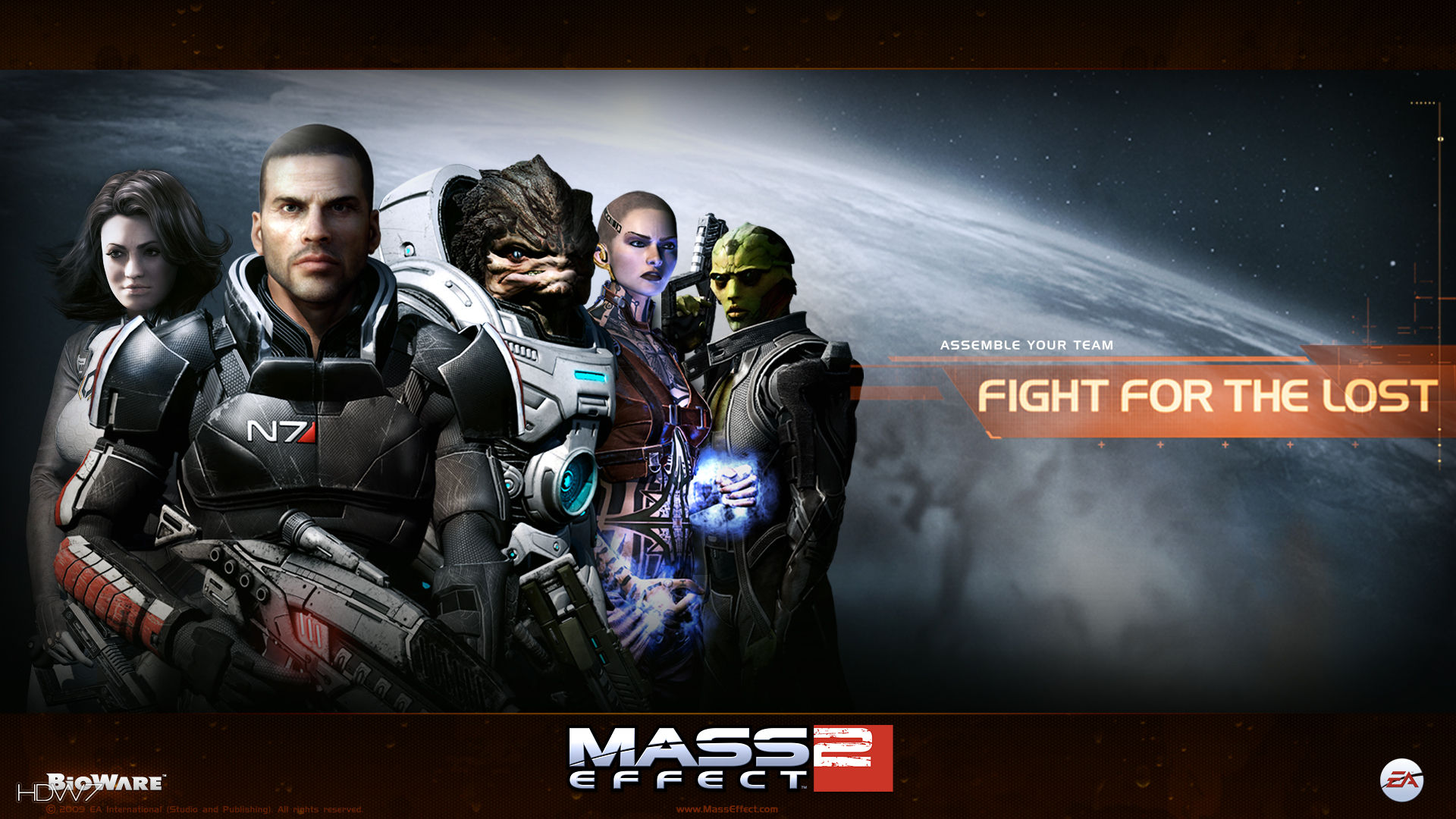 Mass Effect 2 Fight For The Lost Widescreen Hd Wallpaper - Mass Effect 2 - HD Wallpaper 