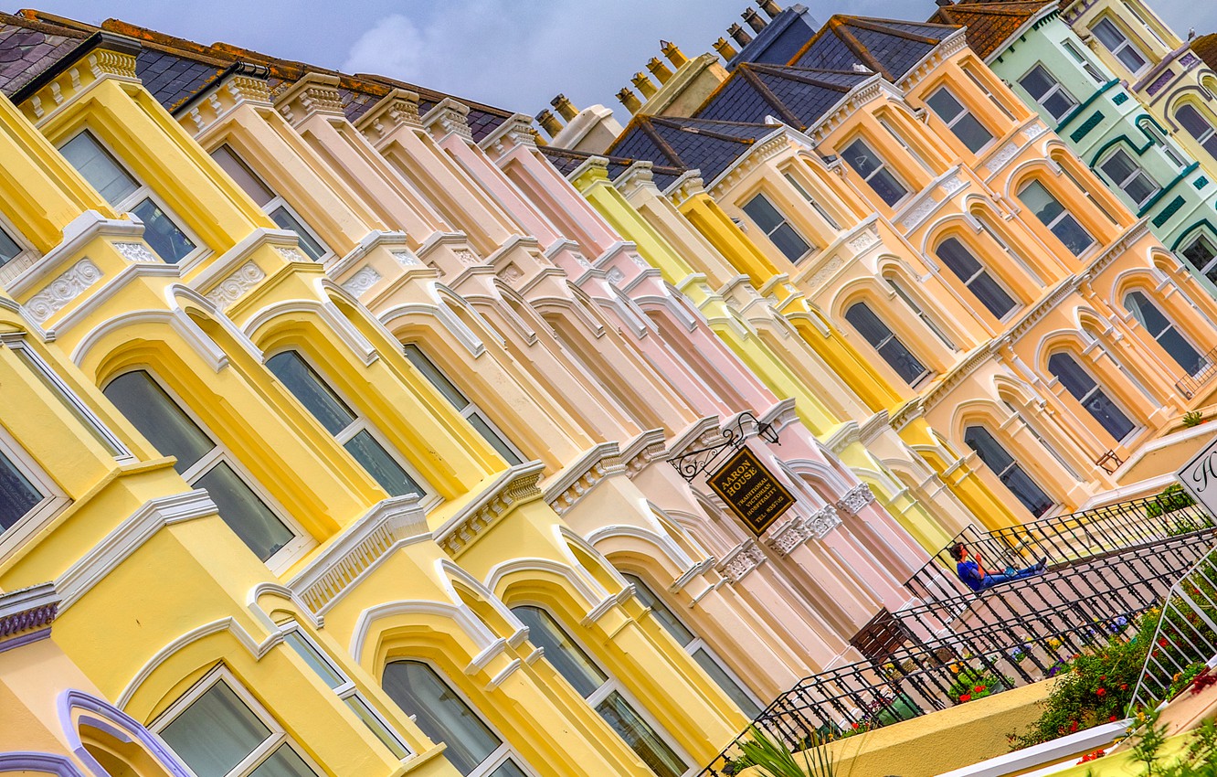 Photo Wallpaper England, Building, Home, Architecture, - Apartment - HD Wallpaper 