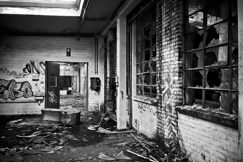 Lost Places Factory Old Leave Industrial - Lost Places - HD Wallpaper 