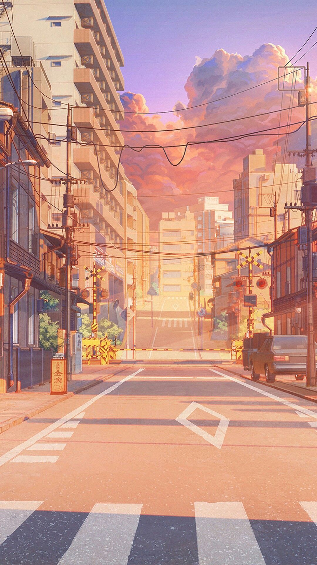 Anime Wallpaper Street - HD Wallpaper 
