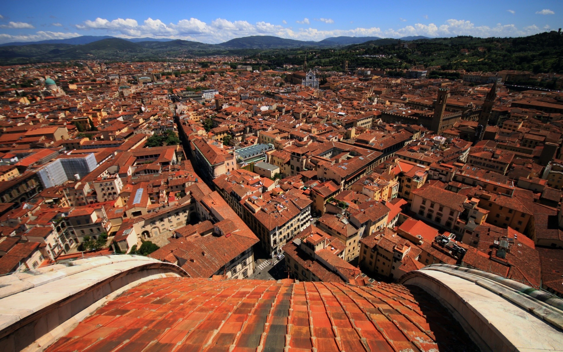 Europe Roof Architecture Travel City Town Cityscape - Florence - HD Wallpaper 