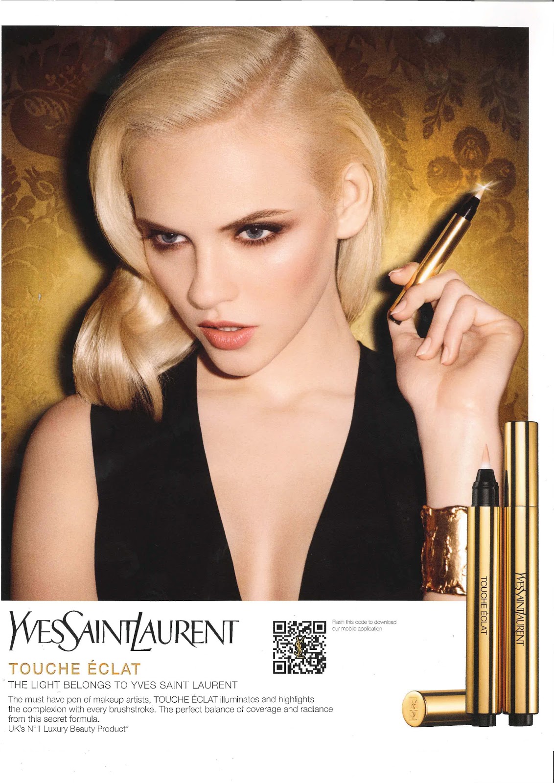 Ysl Touche Eclat Ad - HD Wallpaper 