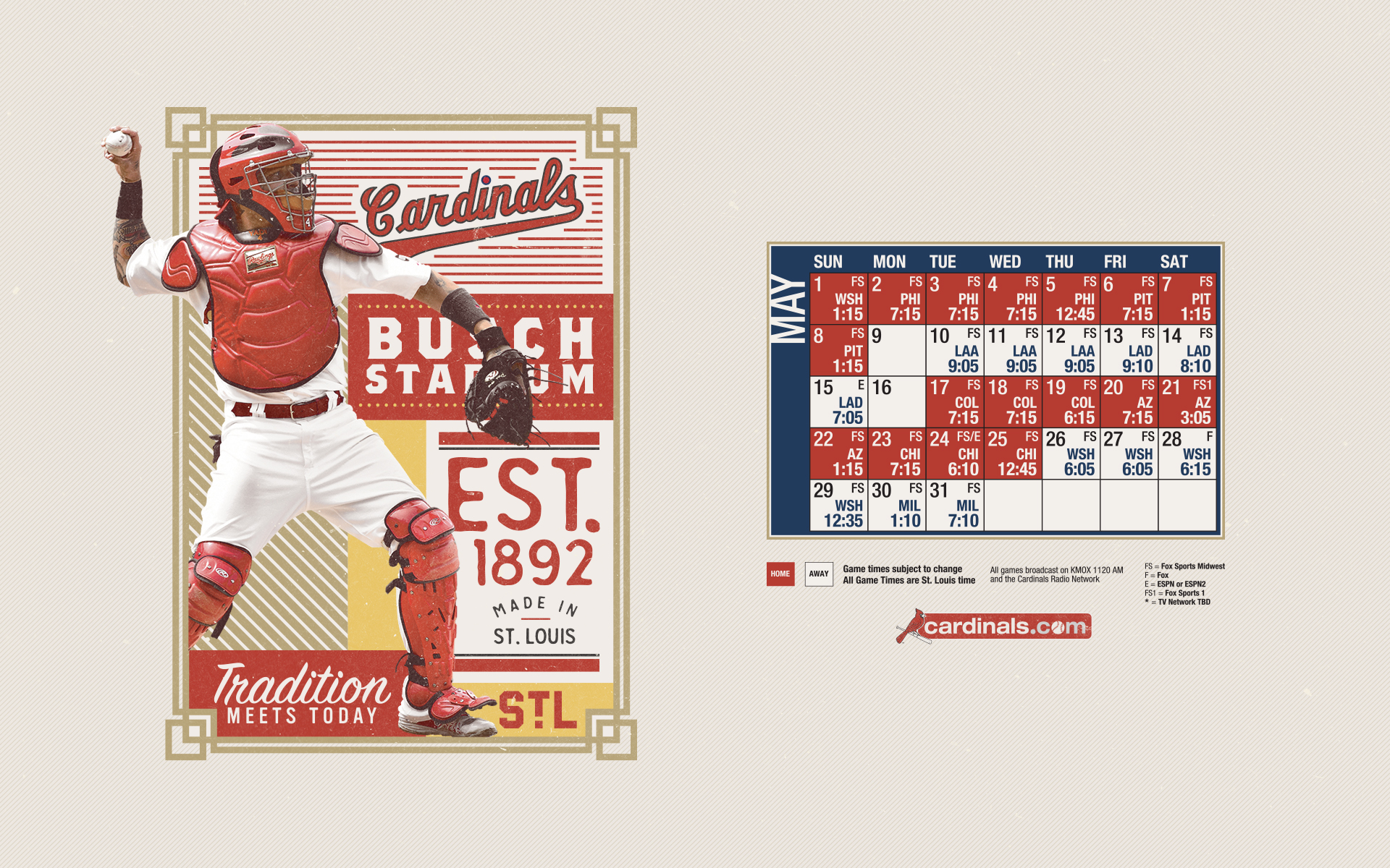 Cardinals Wallpaper - Player - HD Wallpaper 